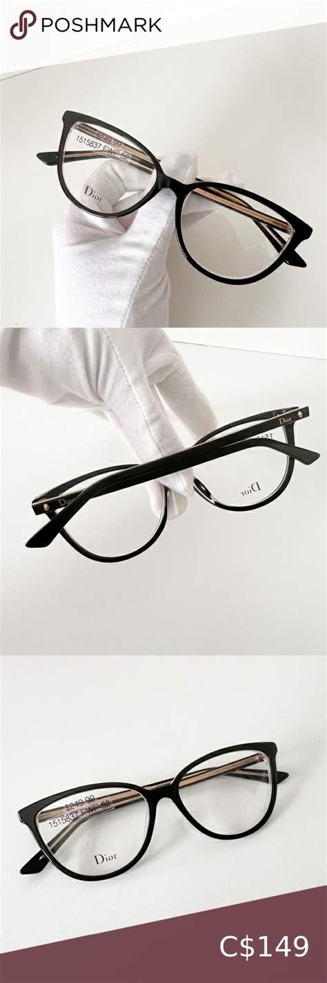 Dior MONTAIGNE 33 TKX Eyeglasses in Black